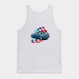 Laguna Seca Blue Wagon Tank Top